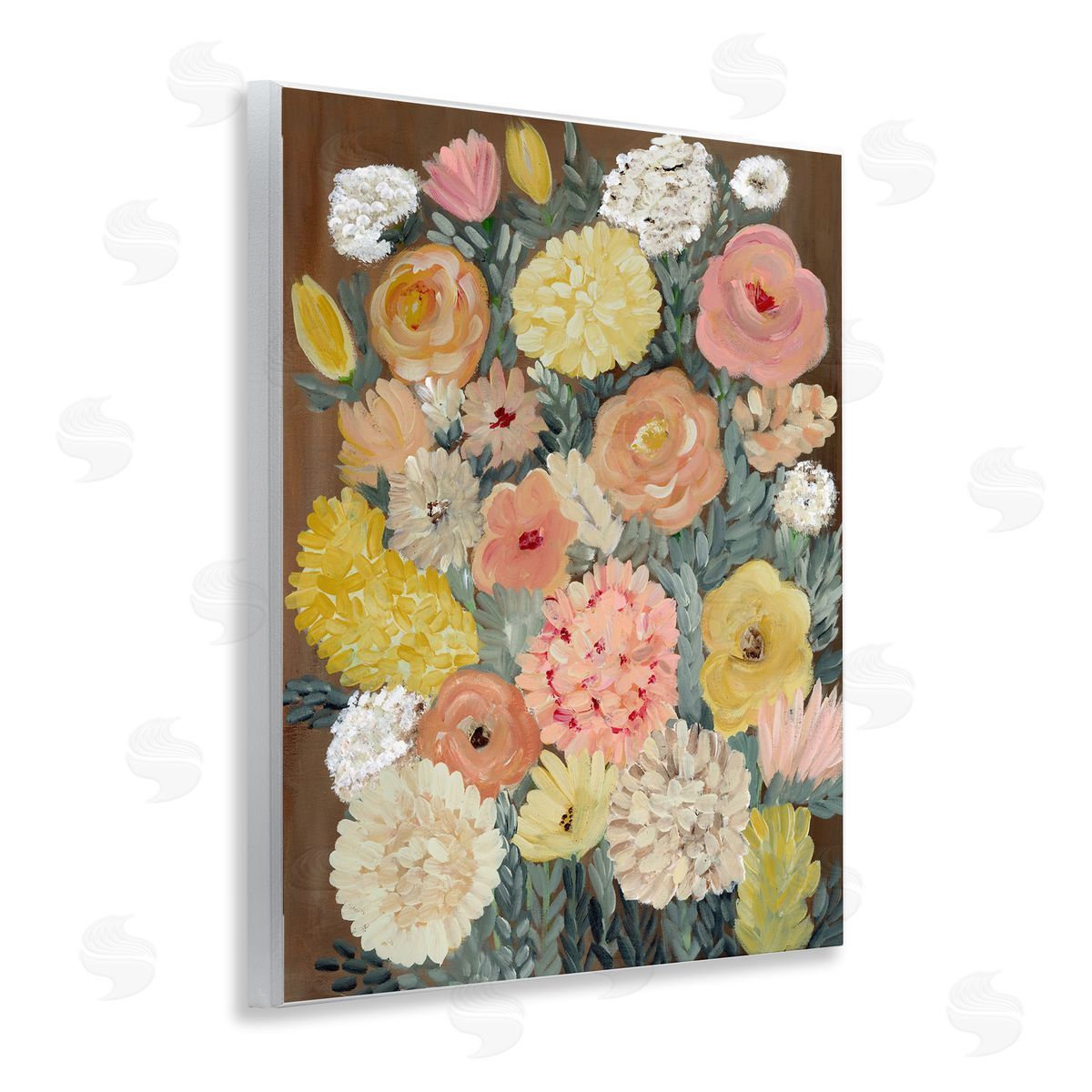 Kristal Clifford Blossom Delight Assortment Canvas Wall Art Print