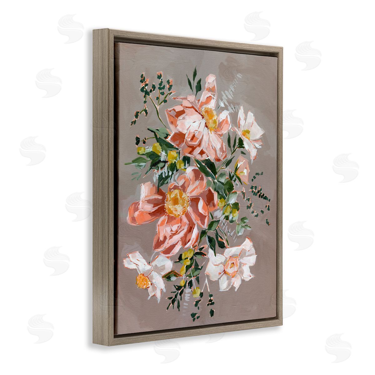 Annie Quigley Lush Daisies Bouquet Canvas Wall Art Print