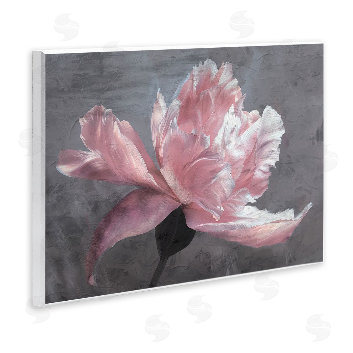 Shirley G. Flared Flower Petals Canvas Wall Art Print