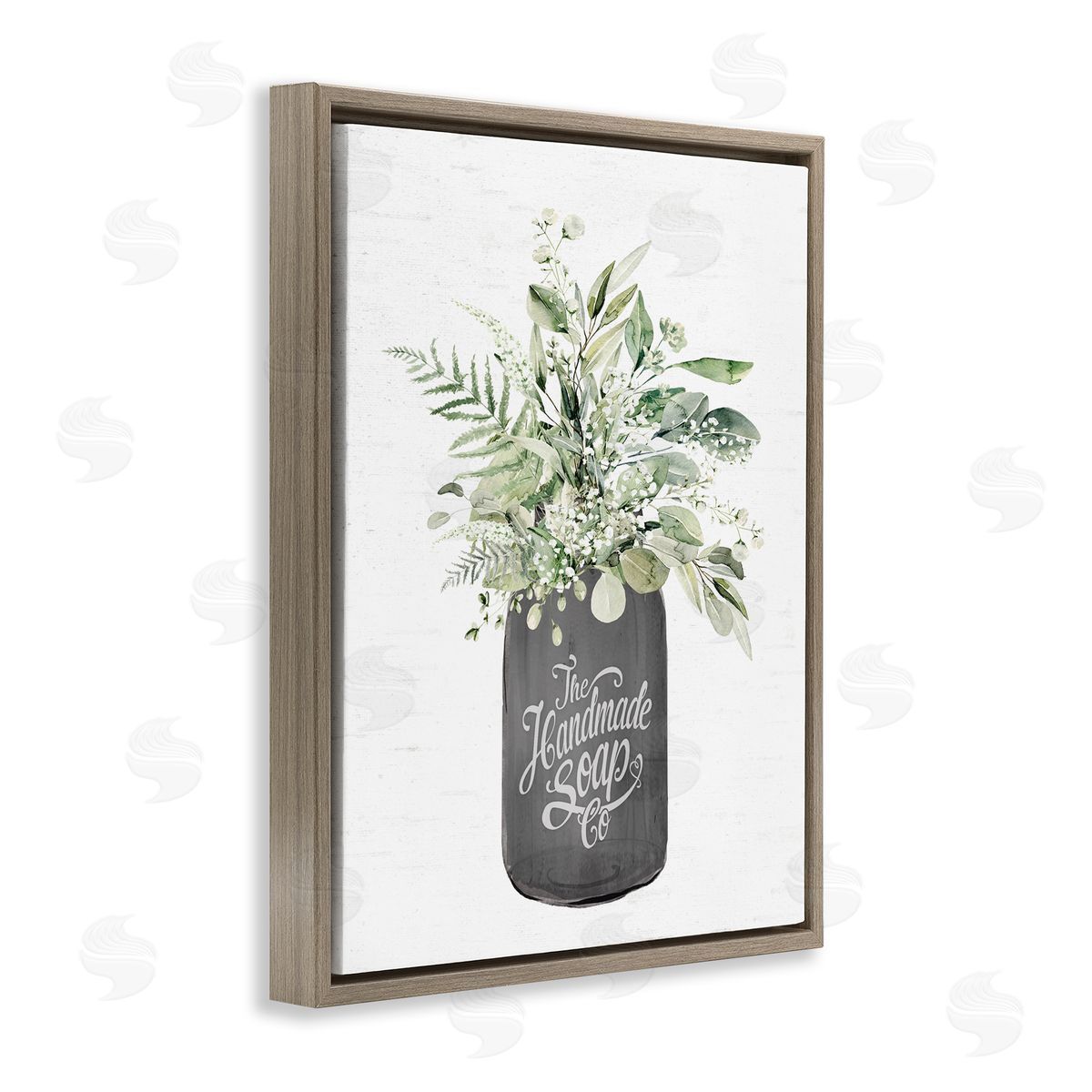 Lettered and Lined Handmade Soap Botanicals Canvas Wall Art Print