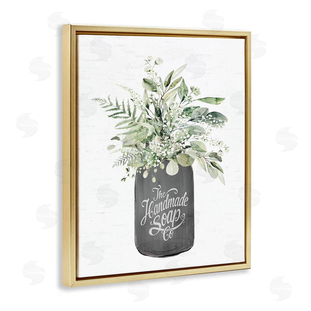 Lettered and Lined Handmade Soap Botanicals Canvas Wall Art Print