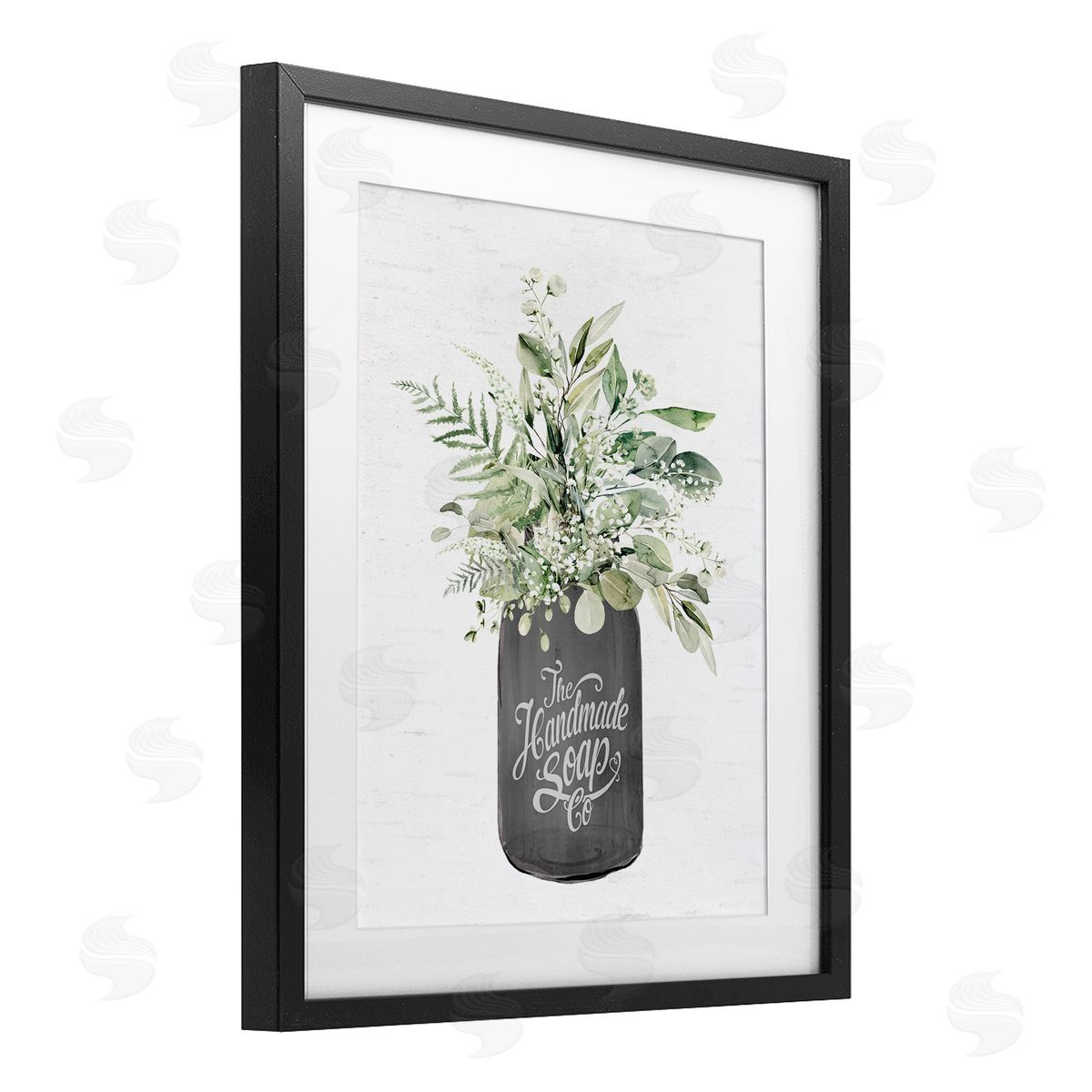 Lettered and Lined Handmade Soap Botanicals Canvas Wall Art Print