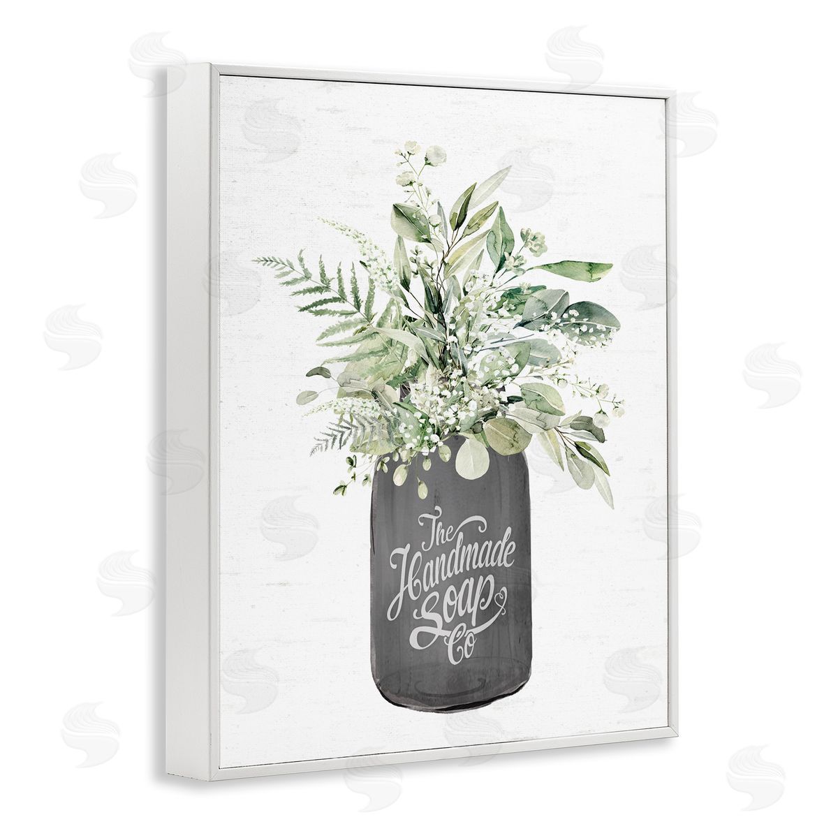 Lettered and Lined Handmade Soap Botanicals Canvas Wall Art Print