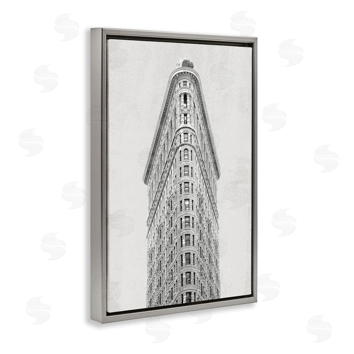 Wild Apple Portfolio Flatiron Building Architecture Canvas Wall Art Print