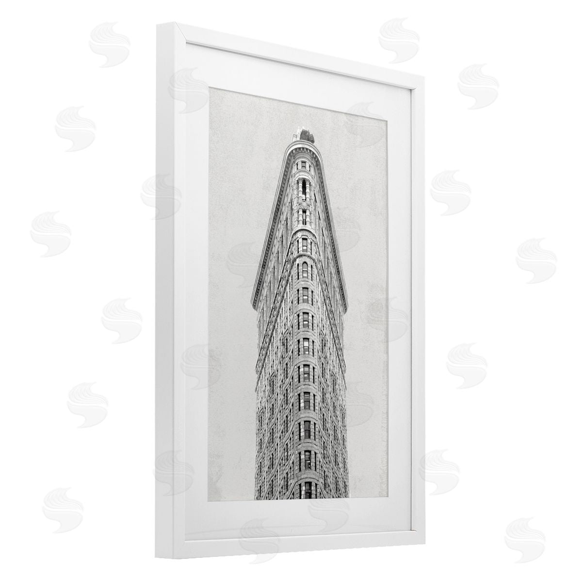 Wild Apple Portfolio Flatiron Building Architecture Canvas Wall Art Print