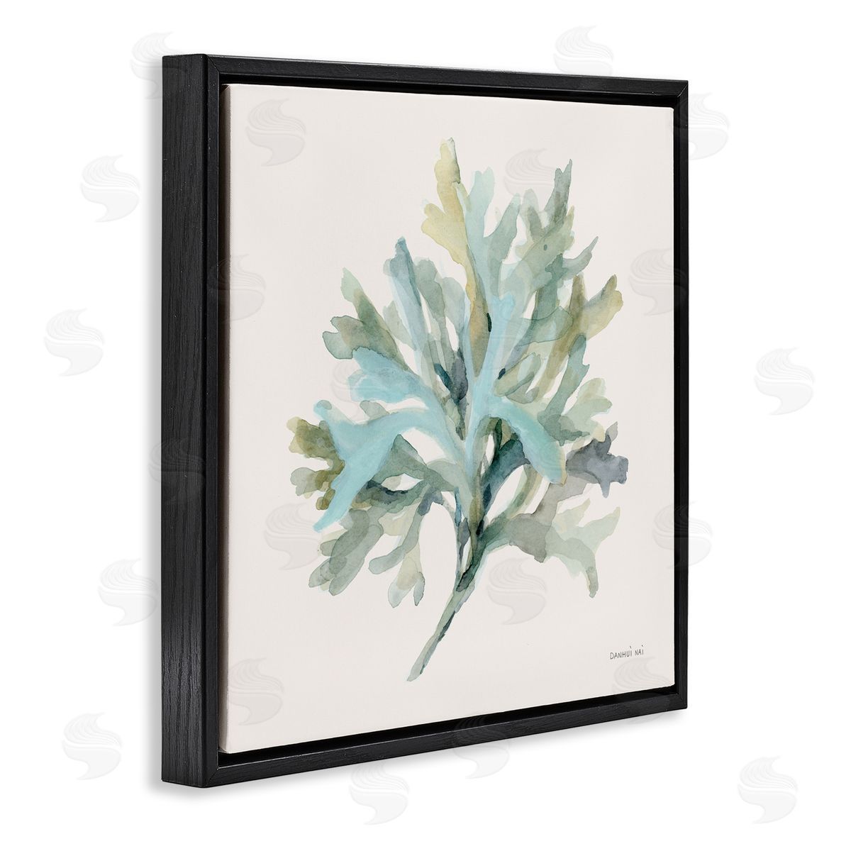 Danhui Nai Coastal Bliss Coral Branch Canvas Wall Art Print