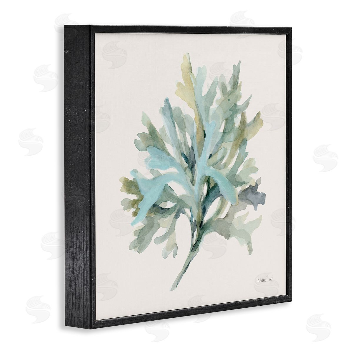 Danhui Nai Coastal Bliss Coral Branch Canvas Wall Art Print