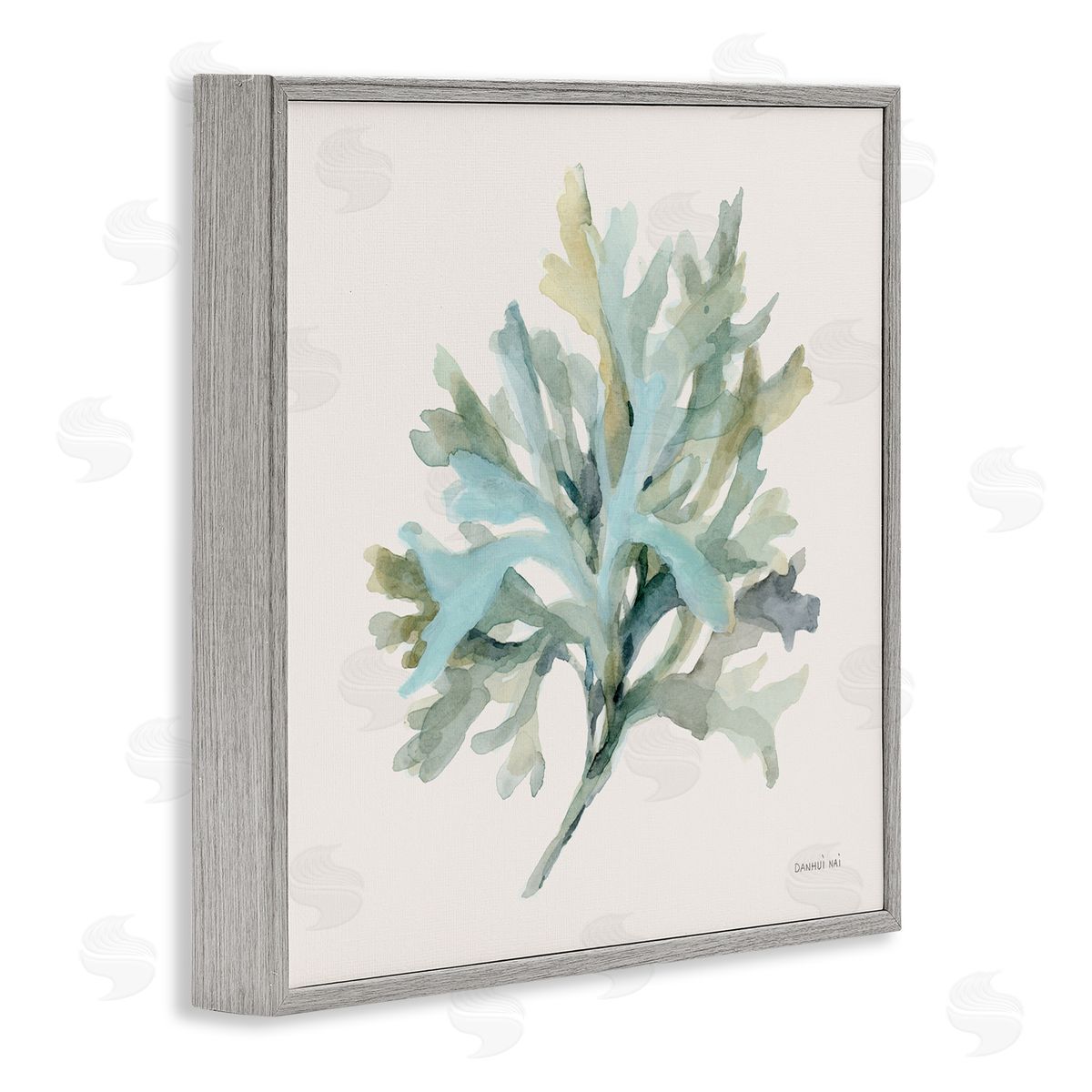Danhui Nai Coastal Bliss Coral Branch Canvas Wall Art Print
