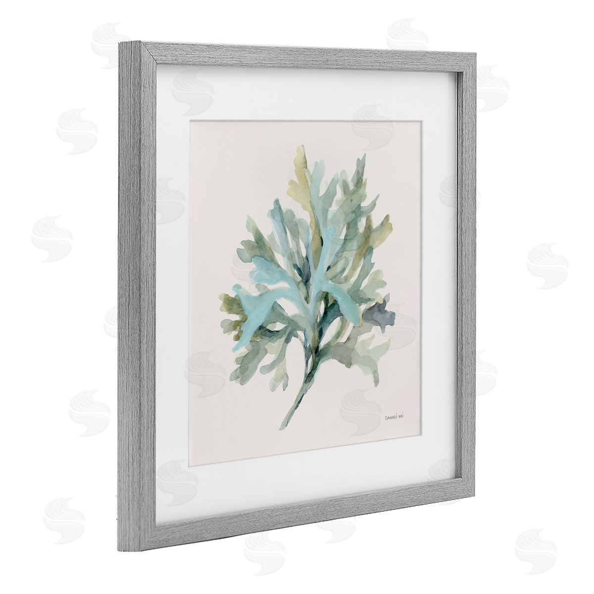 Danhui Nai Coastal Bliss Coral Branch Canvas Wall Art Print