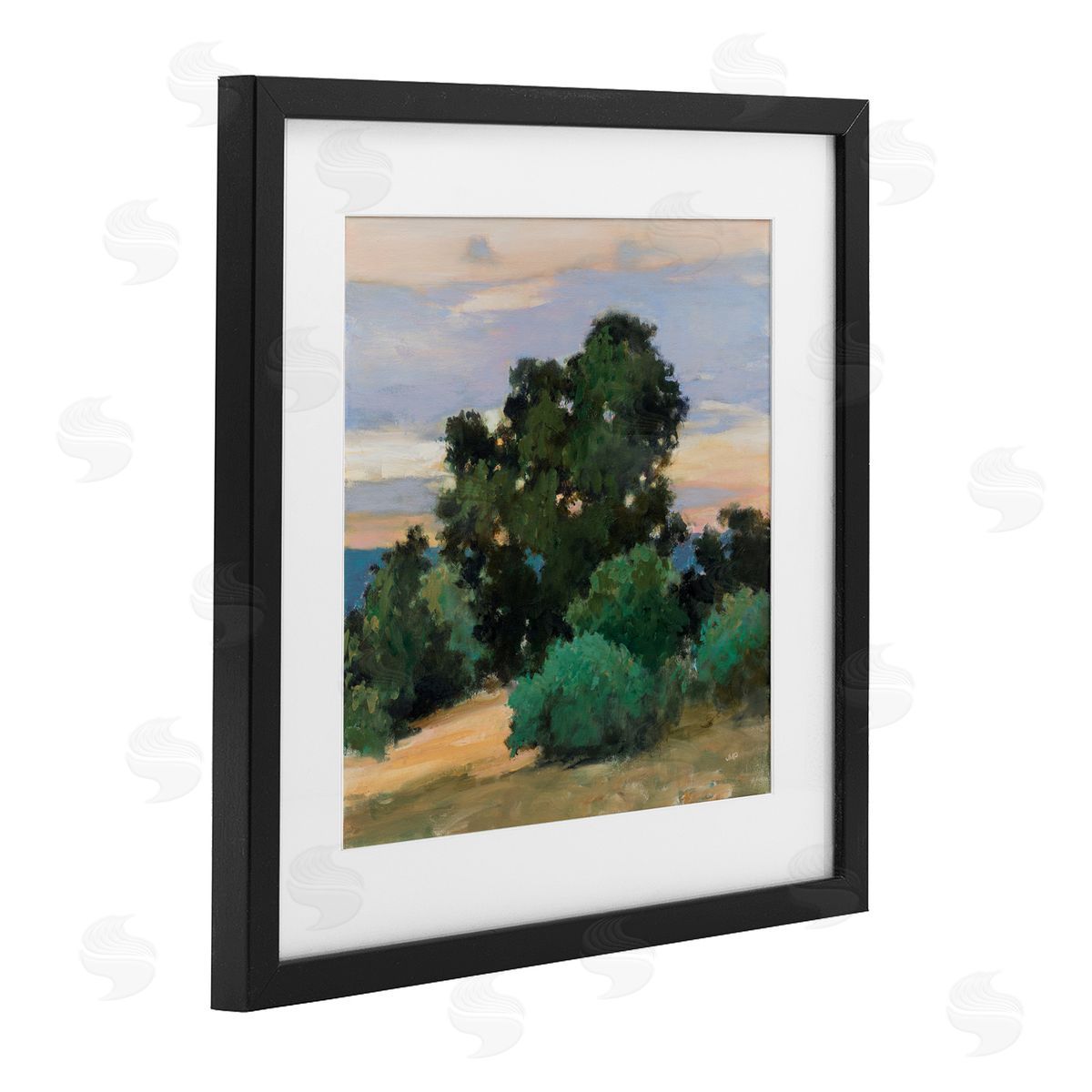 Julia Purinton Grove at Dusk Landscape Canvas Wall Art Print