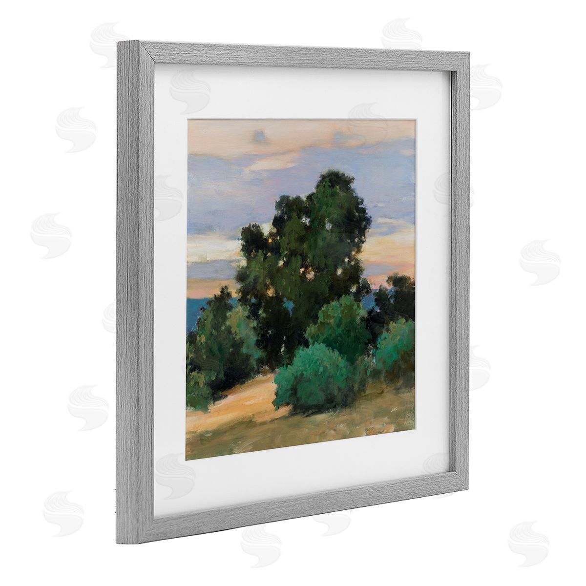 Julia Purinton Grove at Dusk Landscape Canvas Wall Art Print