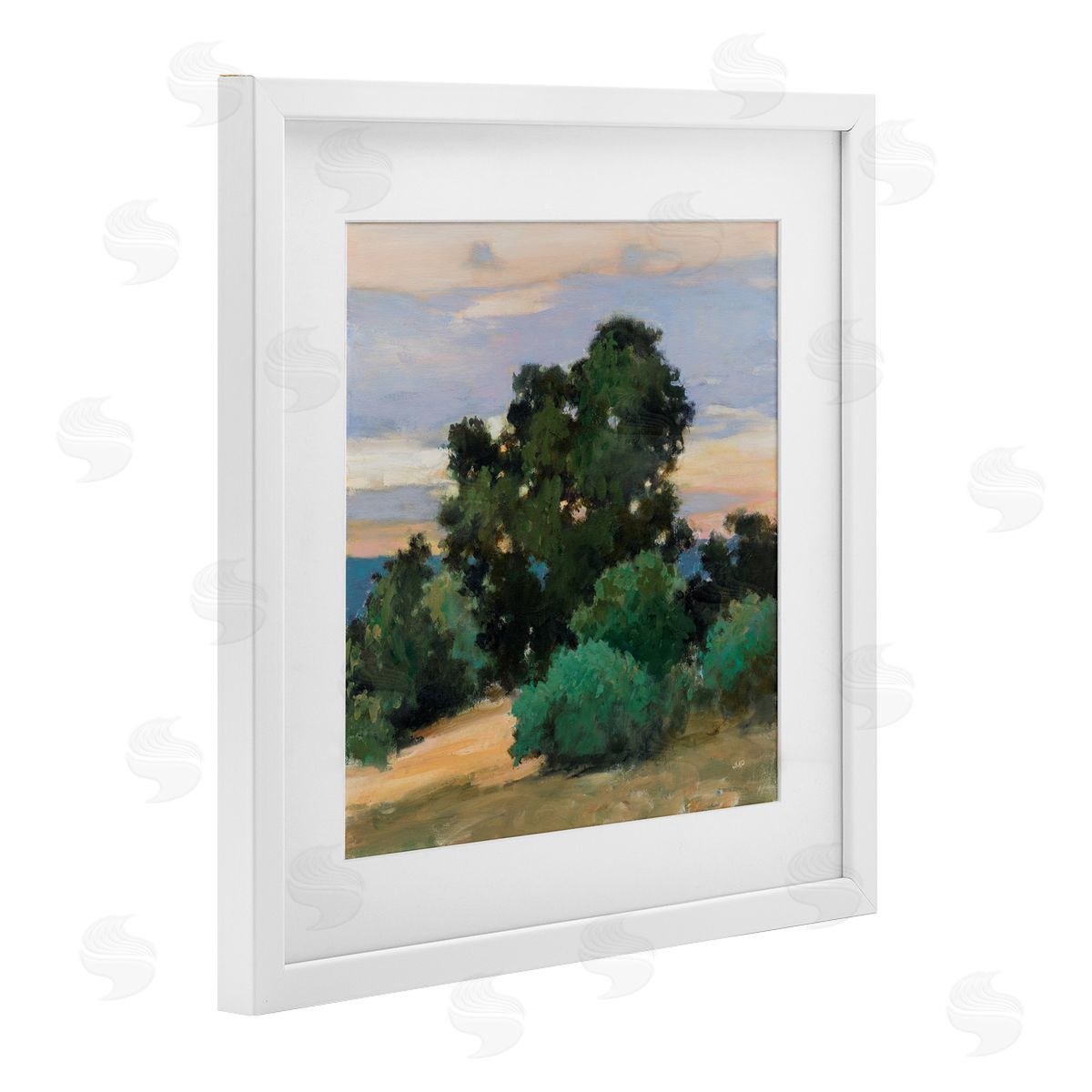 Julia Purinton Grove at Dusk Landscape Canvas Wall Art Print