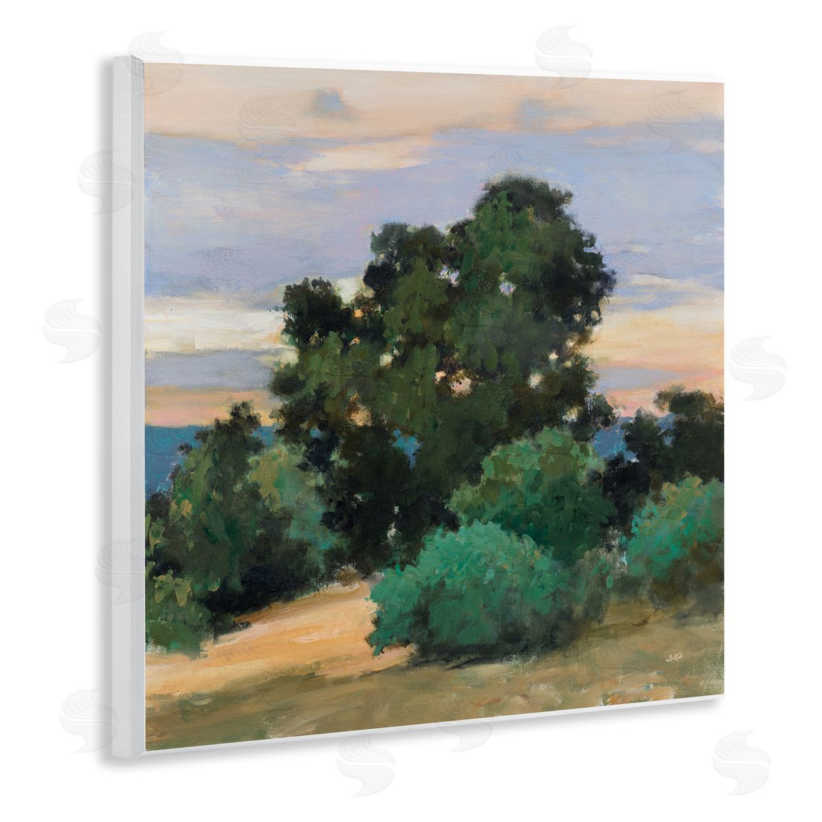 Julia Purinton Grove at Dusk Landscape Canvas Wall Art Print