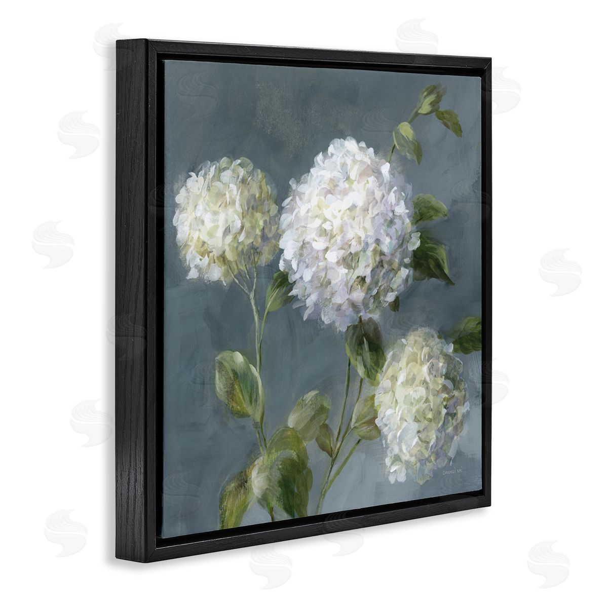 Danhui Nai Summer Simplicity Hydrangeas Canvas Wall Art Print