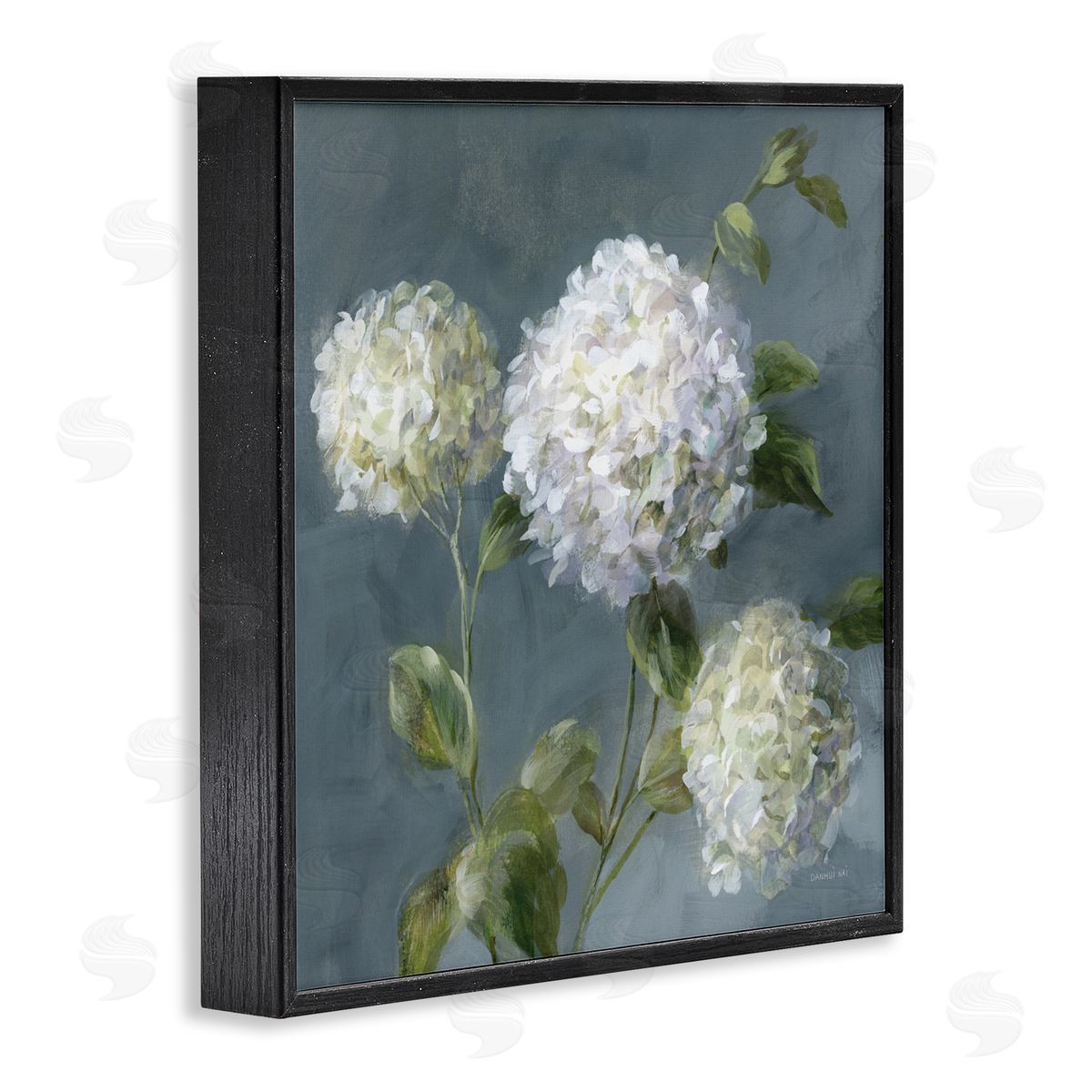 Danhui Nai Summer Simplicity Hydrangeas Canvas Wall Art Print