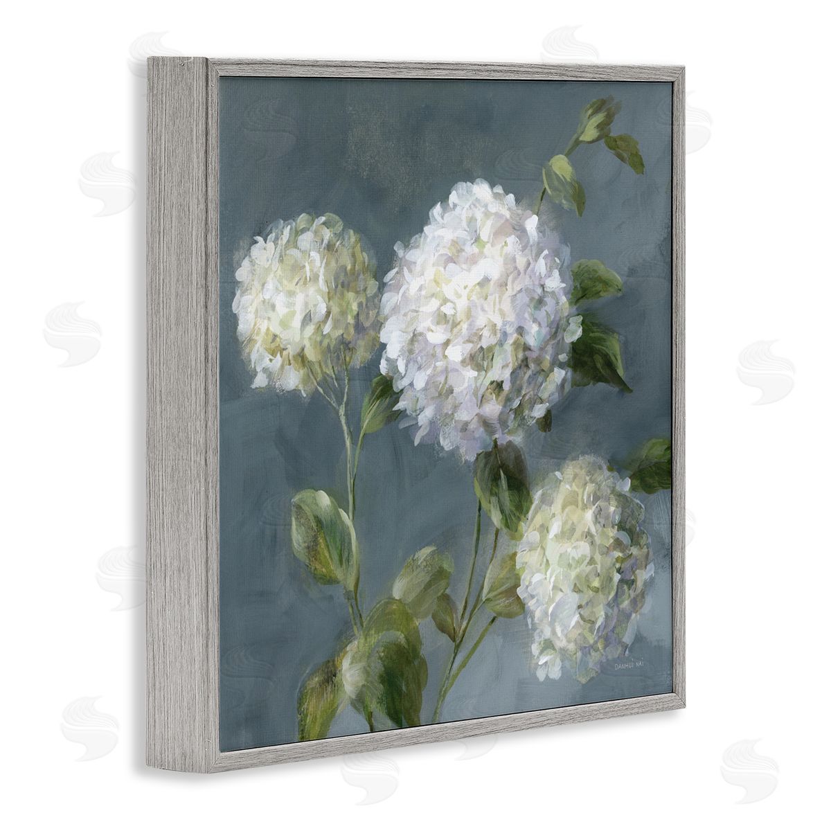 Danhui Nai Summer Simplicity Hydrangeas Canvas Wall Art Print