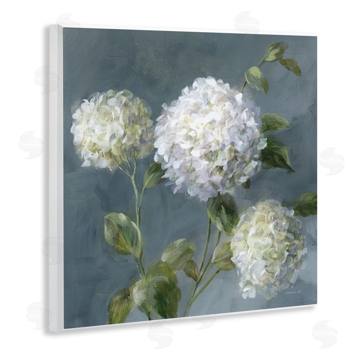 Danhui Nai Summer Simplicity Hydrangeas Canvas Wall Art Print
