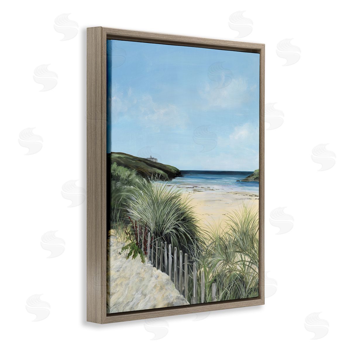Georgie Harrison Serene Beach Vacation Canvas Wall Art Print