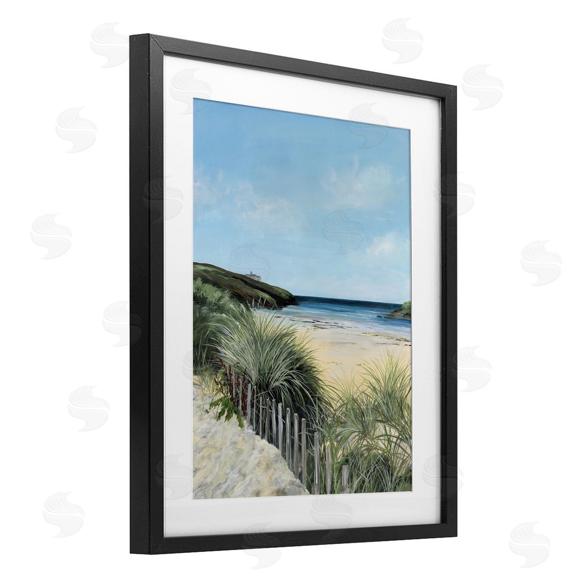 Georgie Harrison Serene Beach Vacation Canvas Wall Art Print