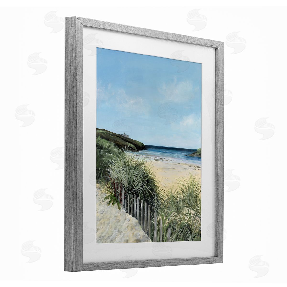 Georgie Harrison Serene Beach Vacation Canvas Wall Art Print