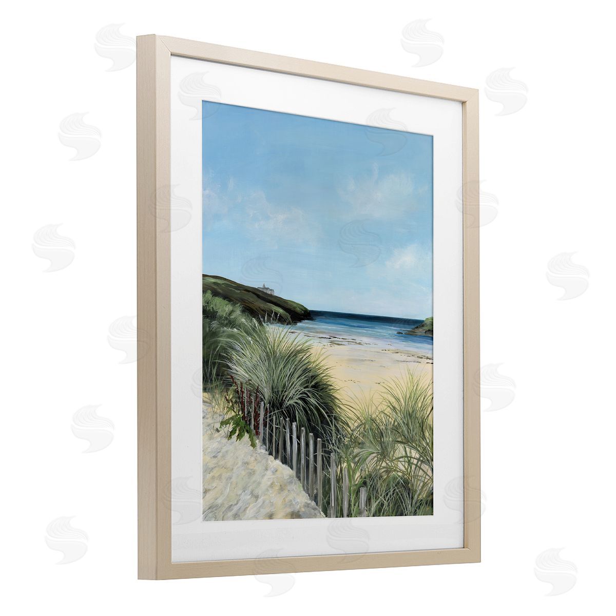 Georgie Harrison Serene Beach Vacation Canvas Wall Art Print