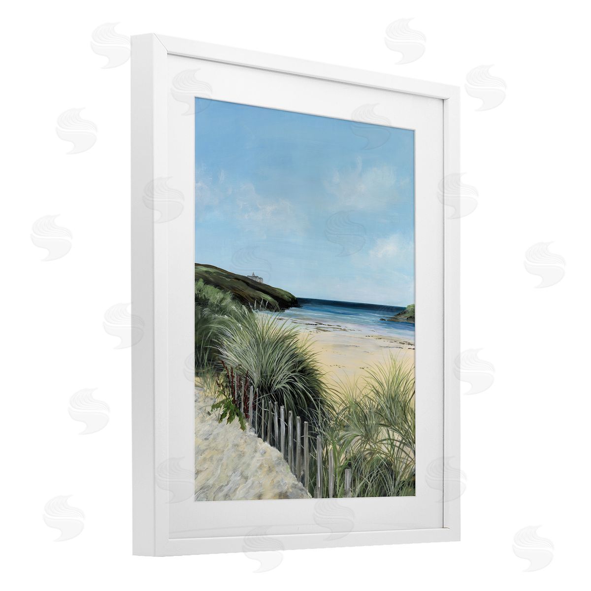 Georgie Harrison Serene Beach Vacation Canvas Wall Art Print