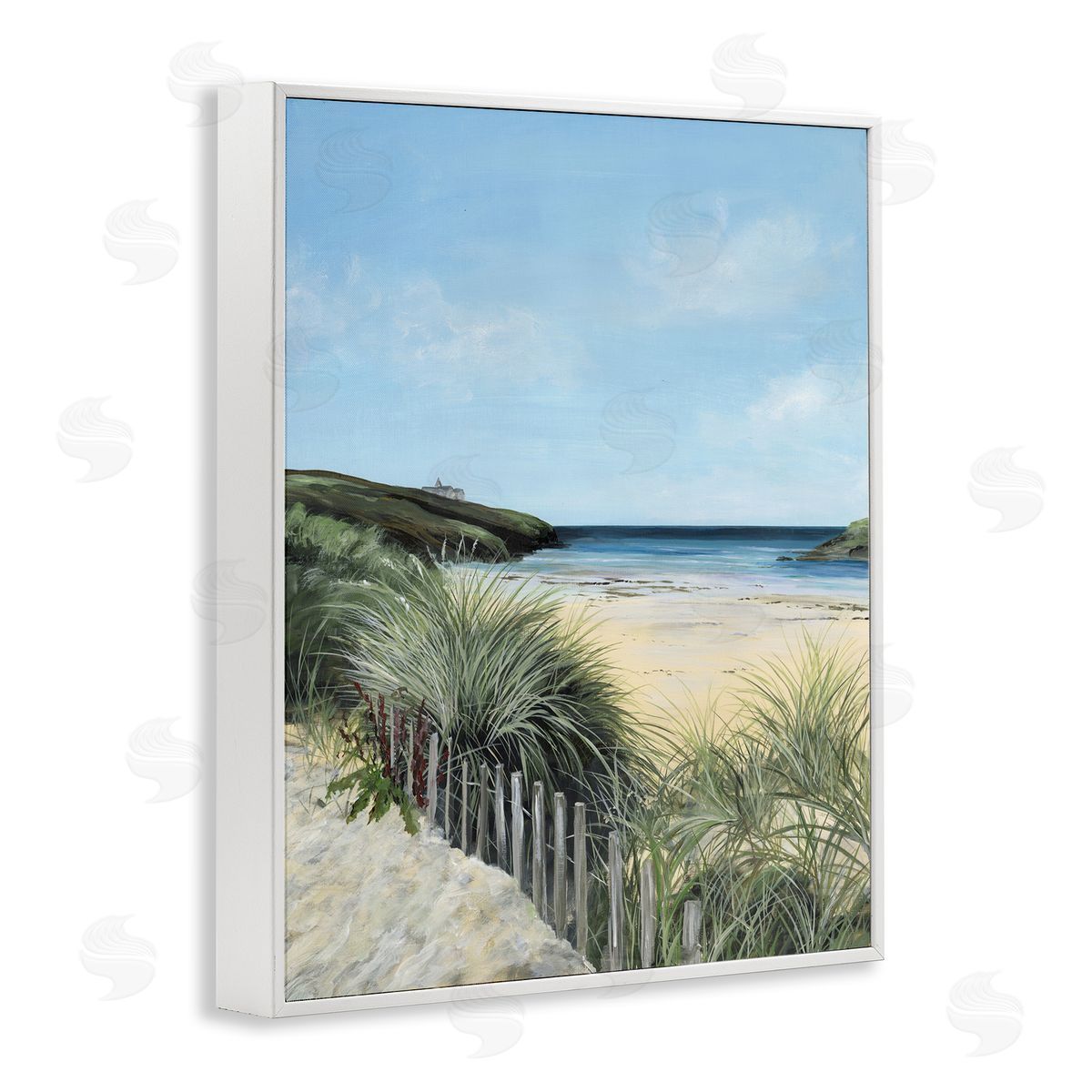 Georgie Harrison Serene Beach Vacation Canvas Wall Art Print