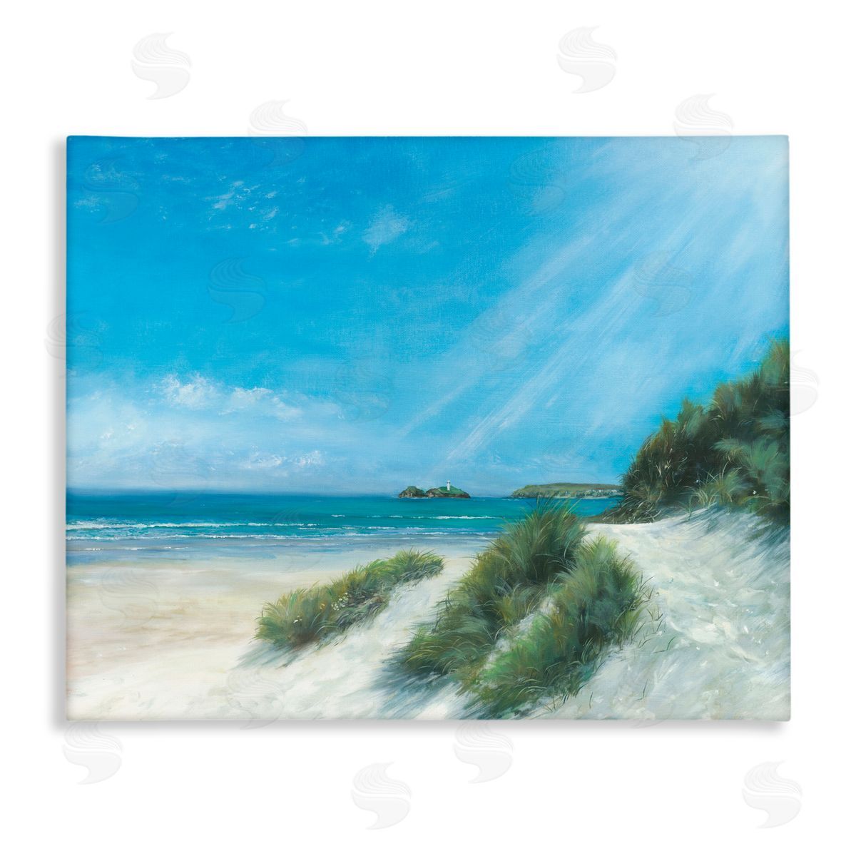 Georgie Harrison Beyond Sunlit Sand Dunes Canvas Wall Art Print