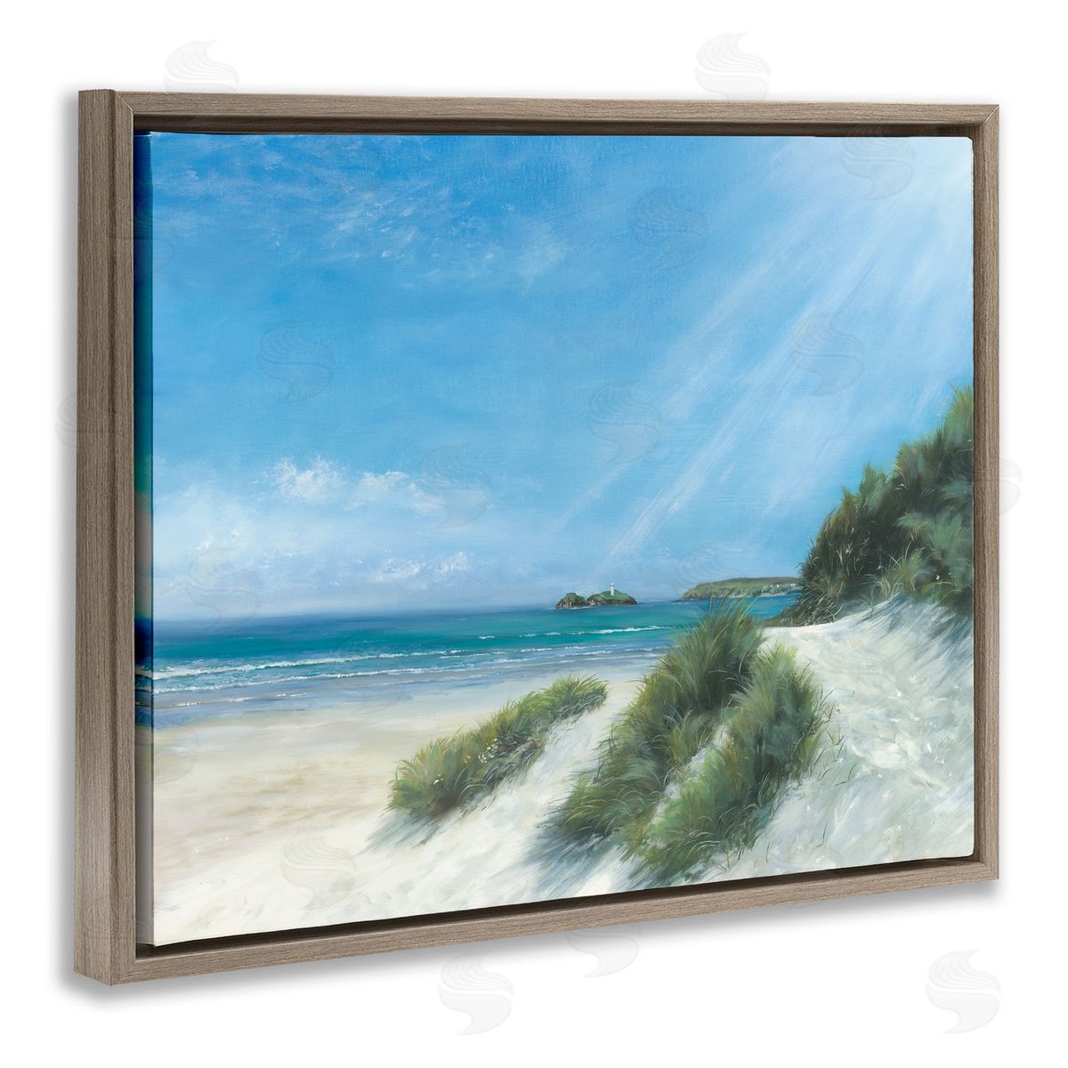 Georgie Harrison Beyond Sunlit Sand Dunes Canvas Wall Art Print
