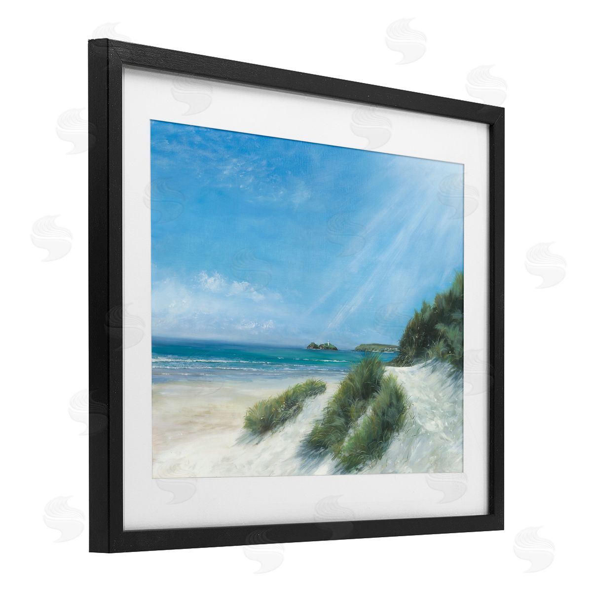 Georgie Harrison Beyond Sunlit Sand Dunes Canvas Wall Art Print