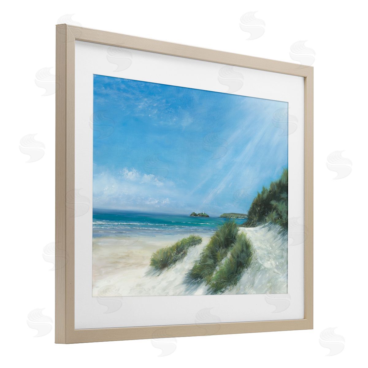 Georgie Harrison Beyond Sunlit Sand Dunes Canvas Wall Art Print