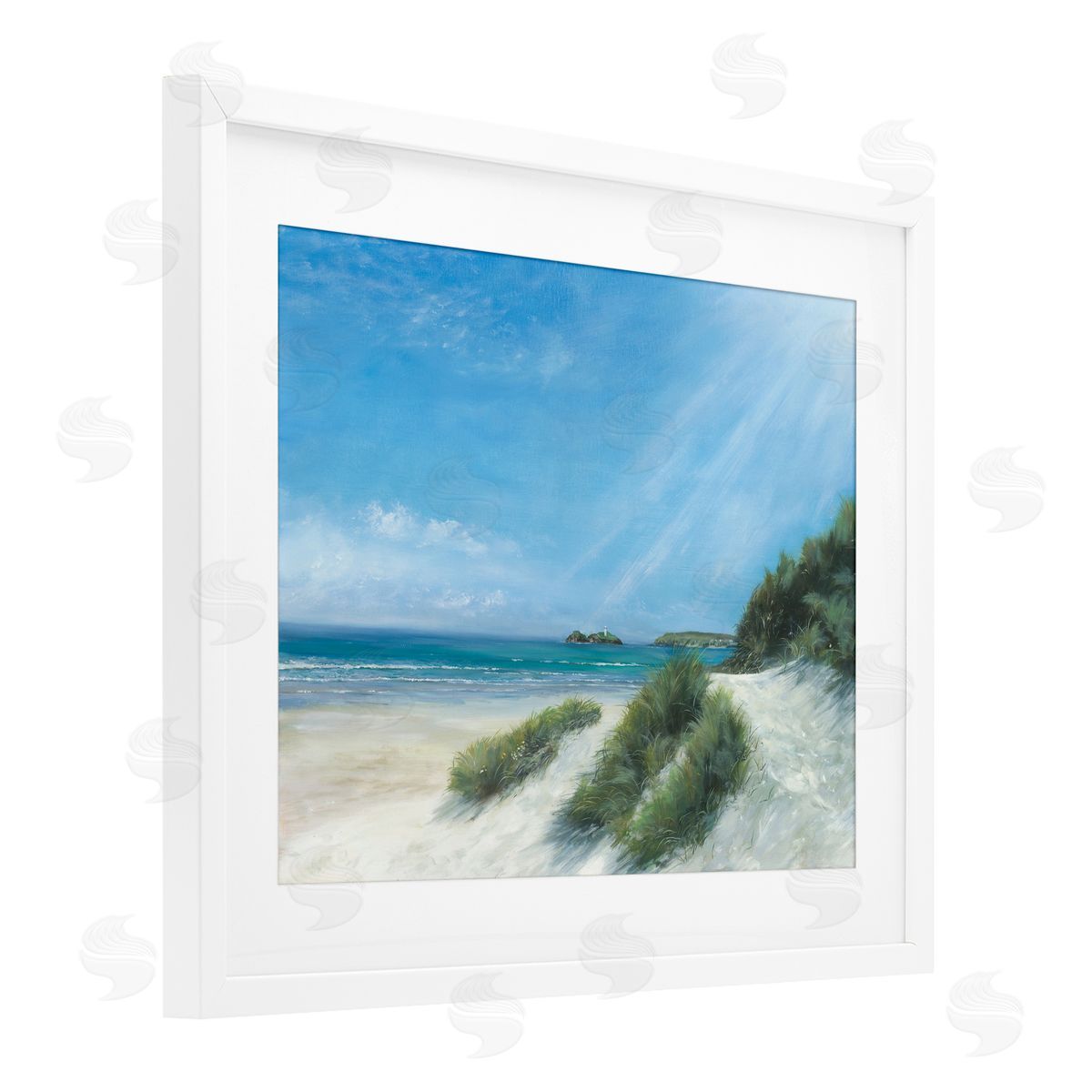 Georgie Harrison Beyond Sunlit Sand Dunes Canvas Wall Art Print