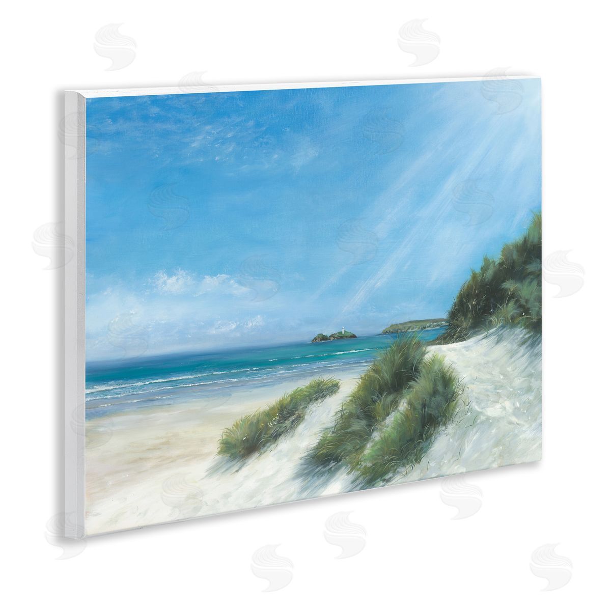 Georgie Harrison Beyond Sunlit Sand Dunes Canvas Wall Art Print