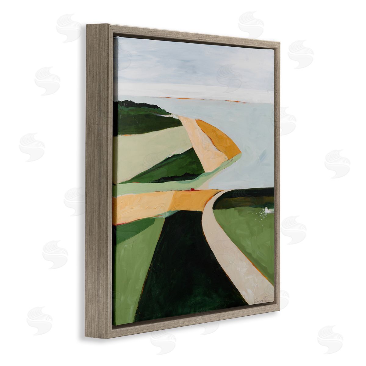 Ruth Fromstein Where The Land Breathes Canvas Wall Art Print