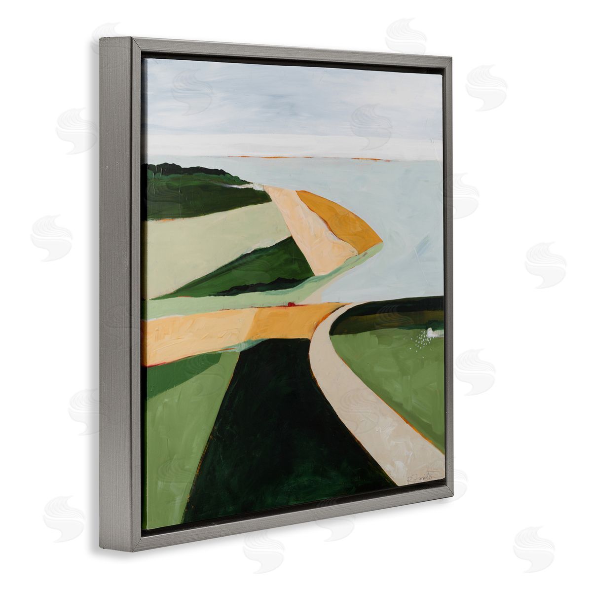 Ruth Fromstein Where The Land Breathes Canvas Wall Art Print