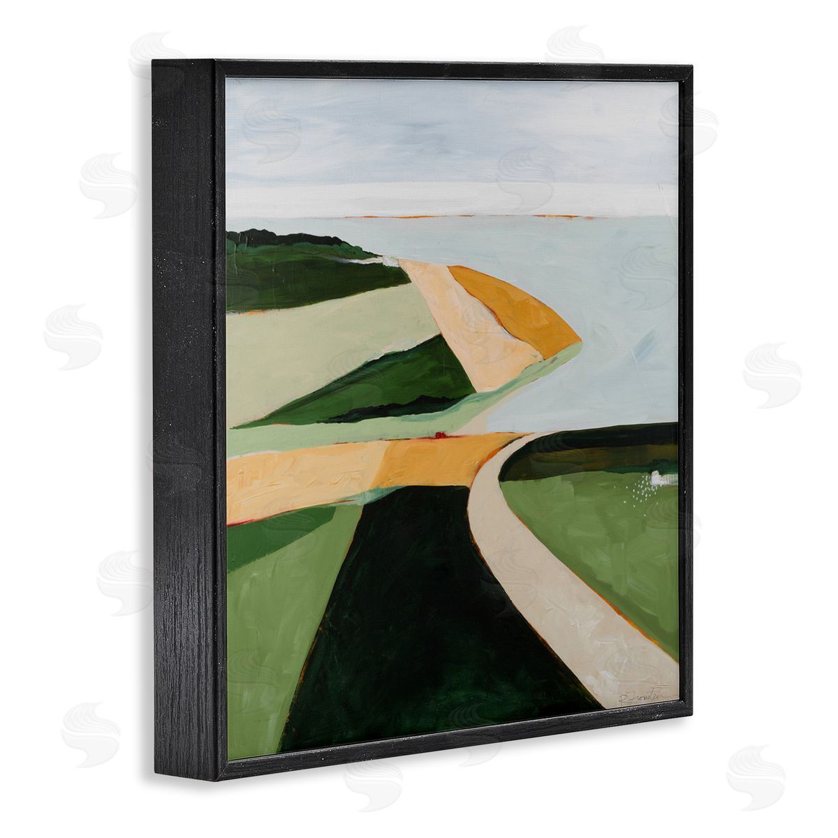 Ruth Fromstein Where The Land Breathes Canvas Wall Art Print