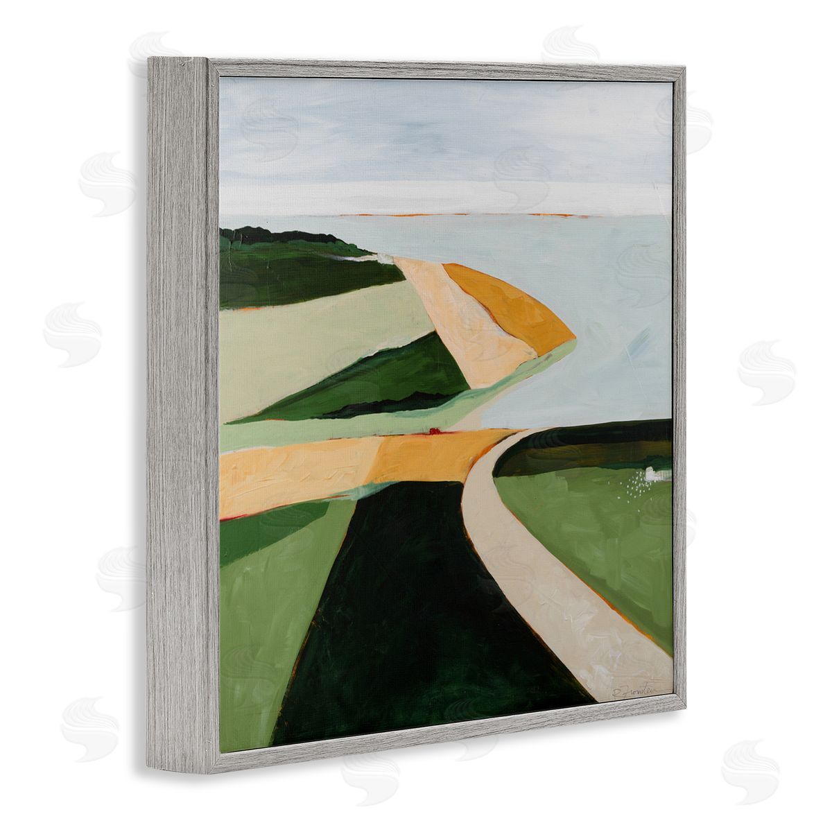 Ruth Fromstein Where The Land Breathes Canvas Wall Art Print