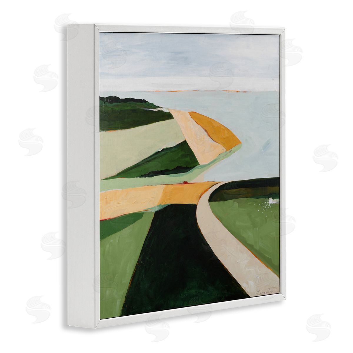 Ruth Fromstein Where The Land Breathes Canvas Wall Art Print