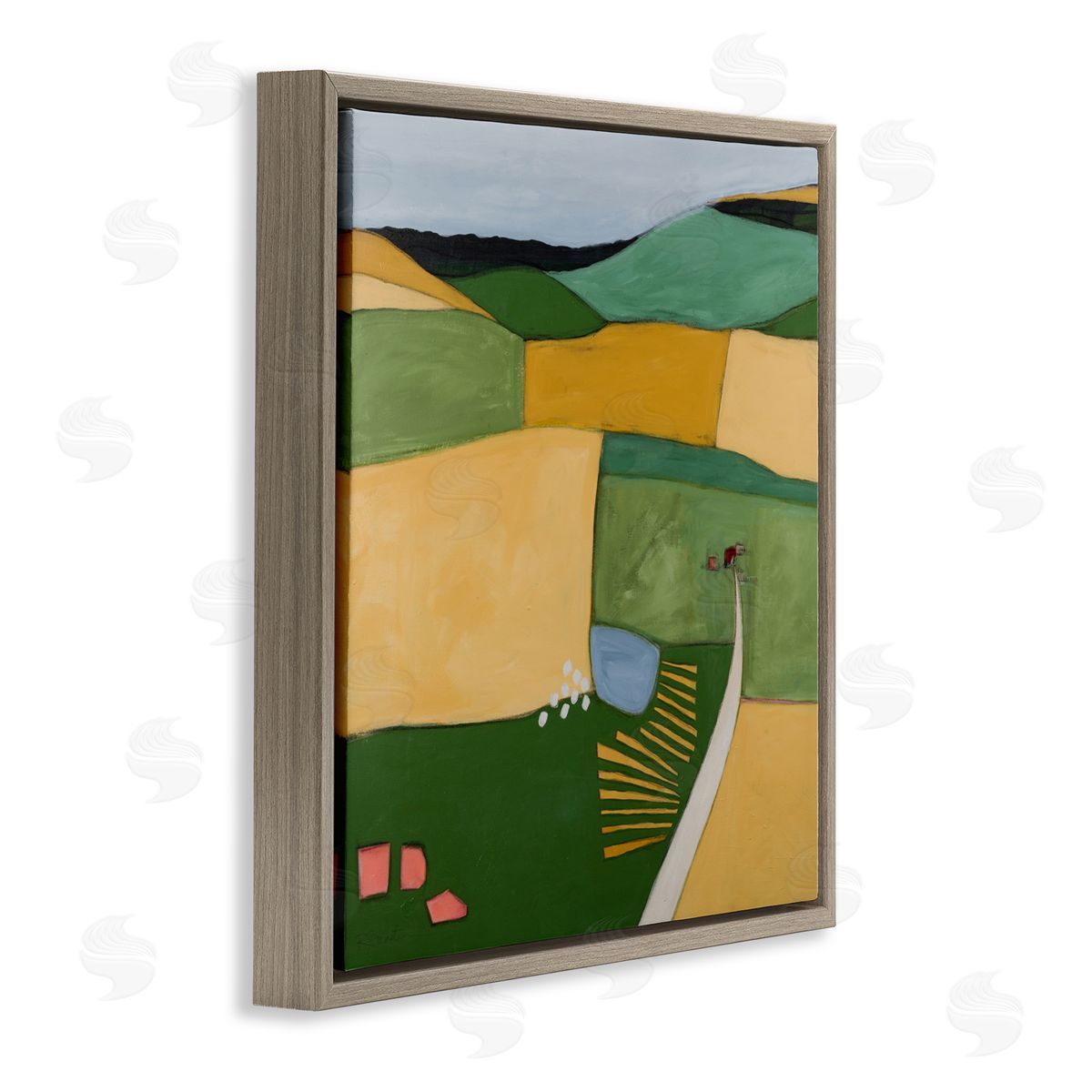 Ruth Fromstein Cultivating Dreams Farmland Canvas Wall Art Print