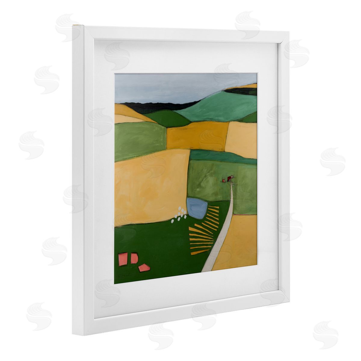 Ruth Fromstein Cultivating Dreams Farmland Canvas Wall Art Print