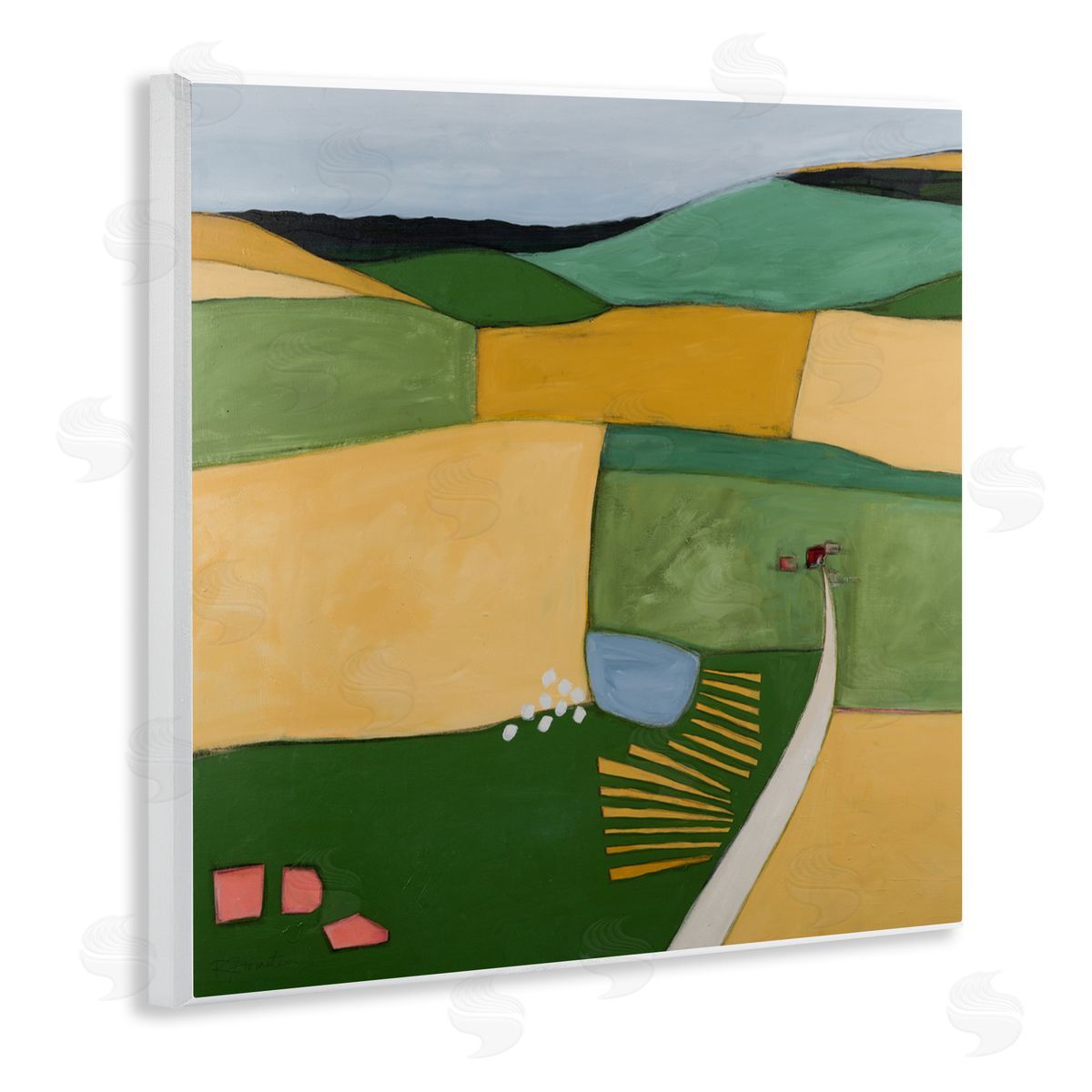 Ruth Fromstein Cultivating Dreams Farmland Canvas Wall Art Print