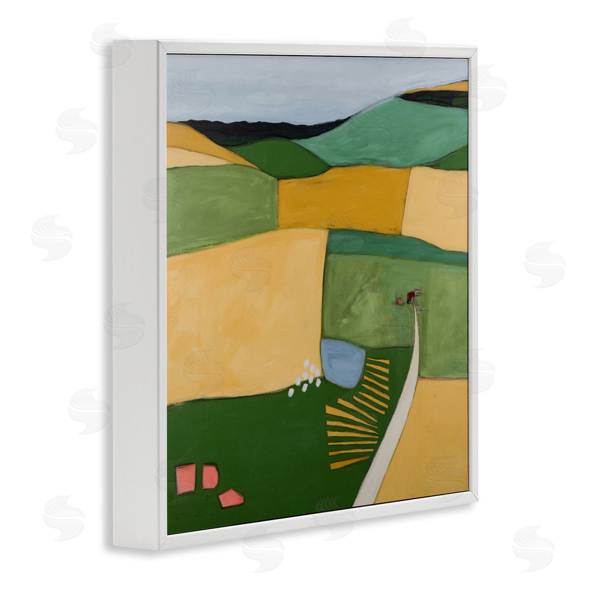 Ruth Fromstein Cultivating Dreams Farmland Canvas Wall Art Print