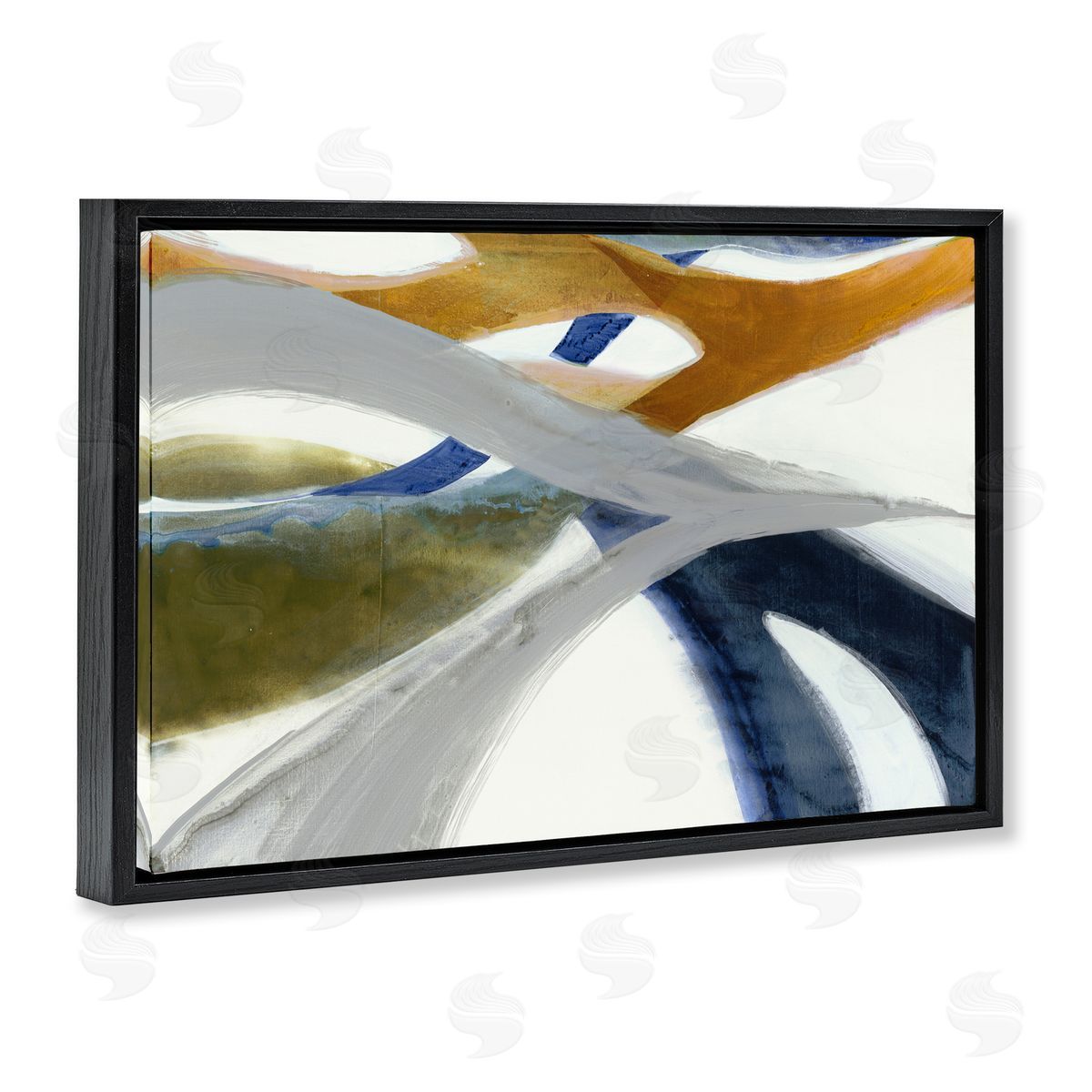 Liz Jardine Dynamic Abstract Tendrils Canvas Wall Art Print