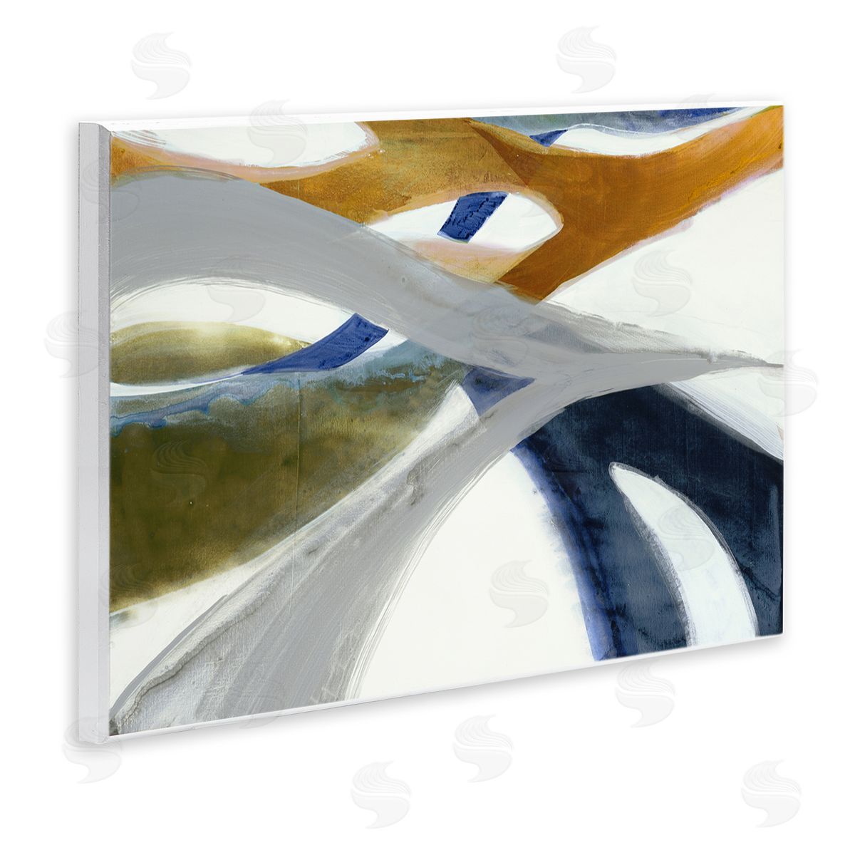 Liz Jardine Dynamic Abstract Tendrils Canvas Wall Art Print