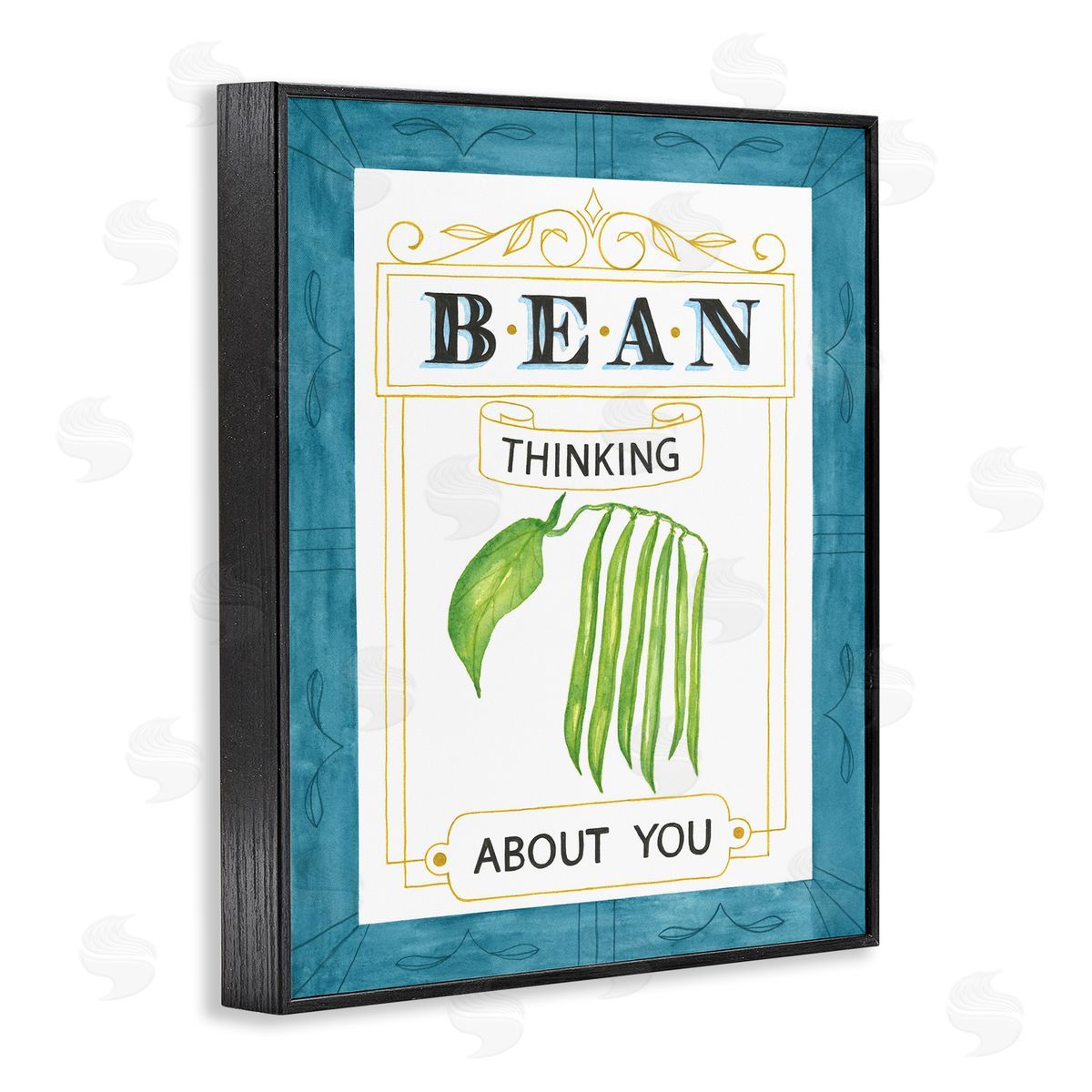 Lara Beeston Bean Thinking About You Canvas Wall Art Print