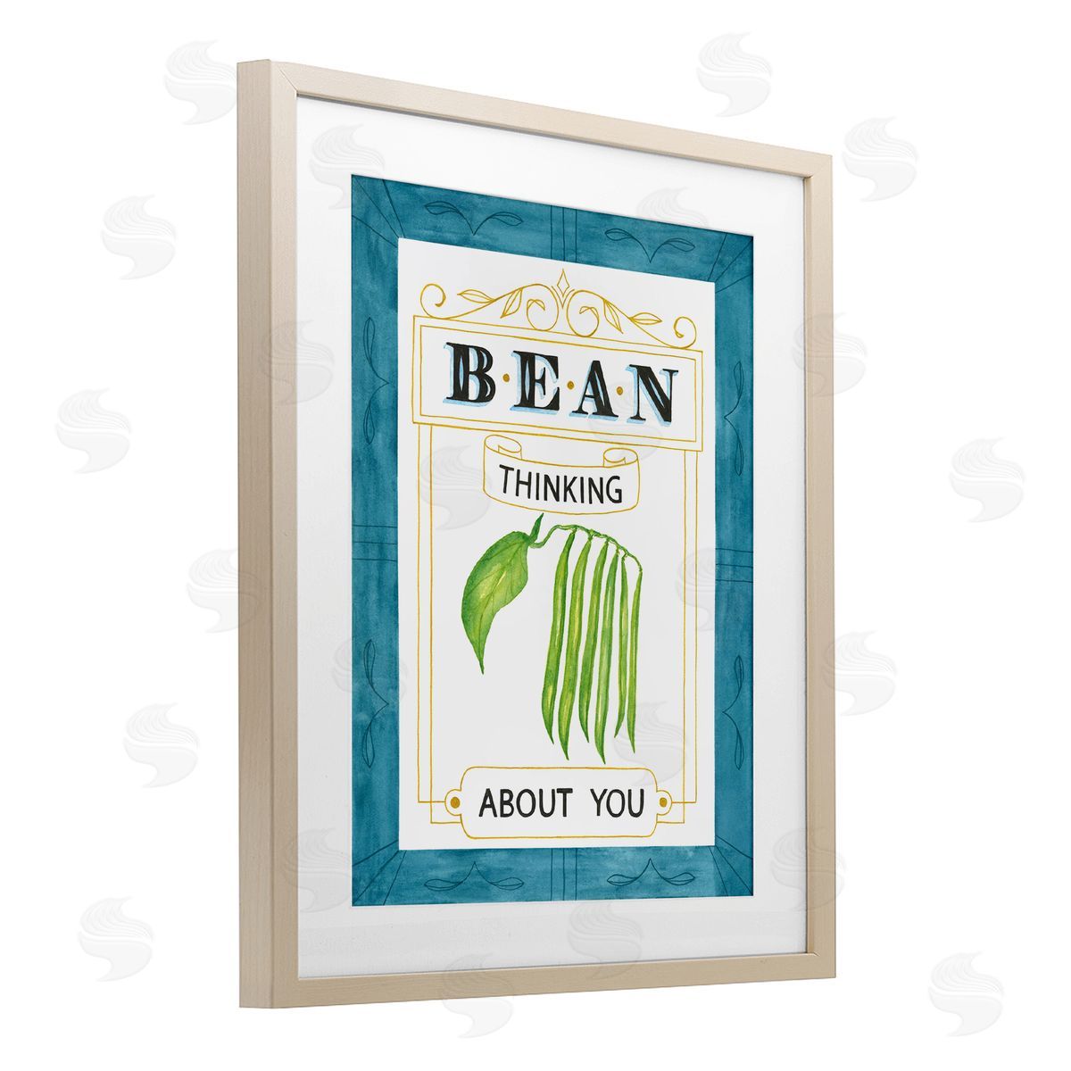 Lara Beeston Bean Thinking About You Canvas Wall Art Print