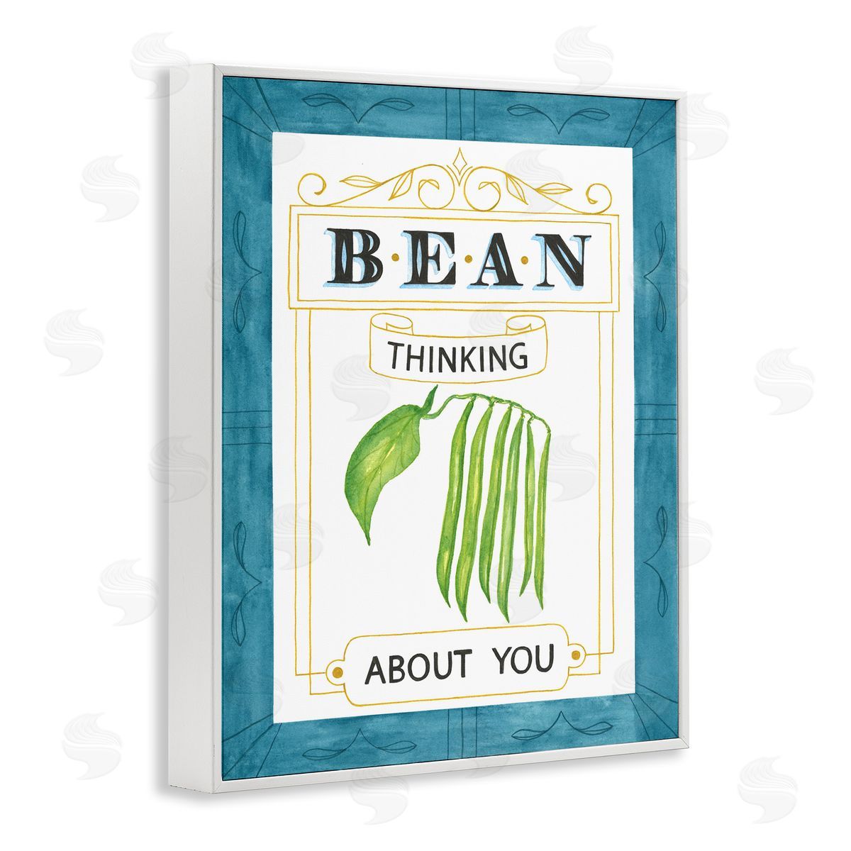 Lara Beeston Bean Thinking About You Canvas Wall Art Print