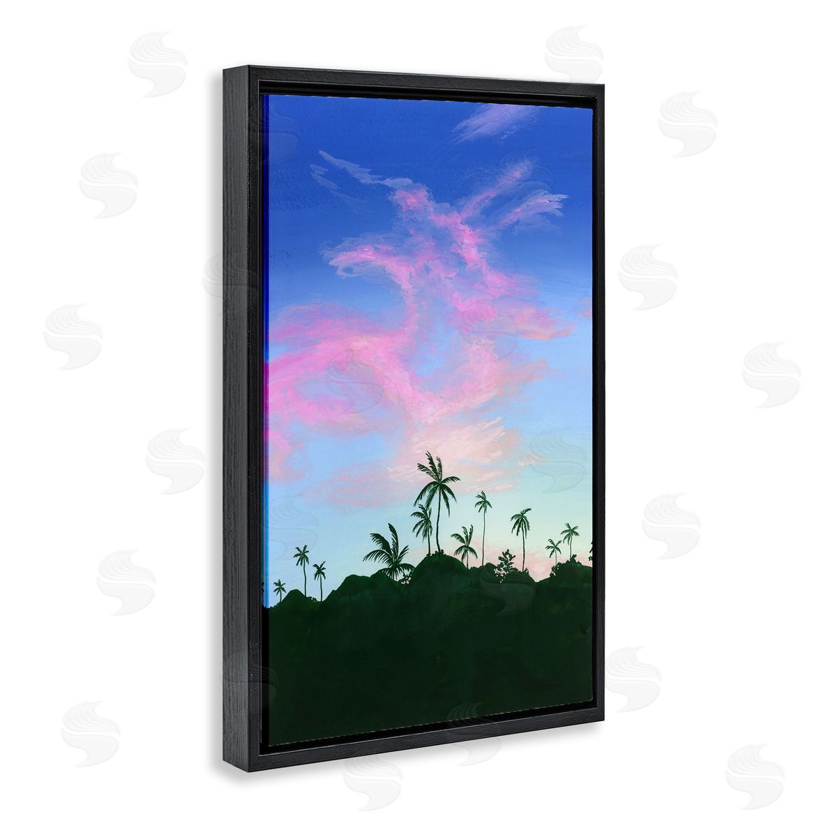 Courtney Haley Phuket Sunset Thailand Palms Canvas Wall Art Print