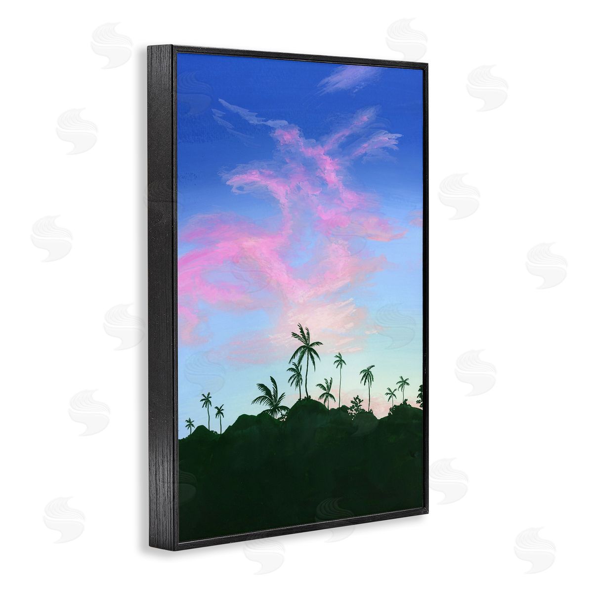 Courtney Haley Phuket Sunset Thailand Palms Canvas Wall Art Print