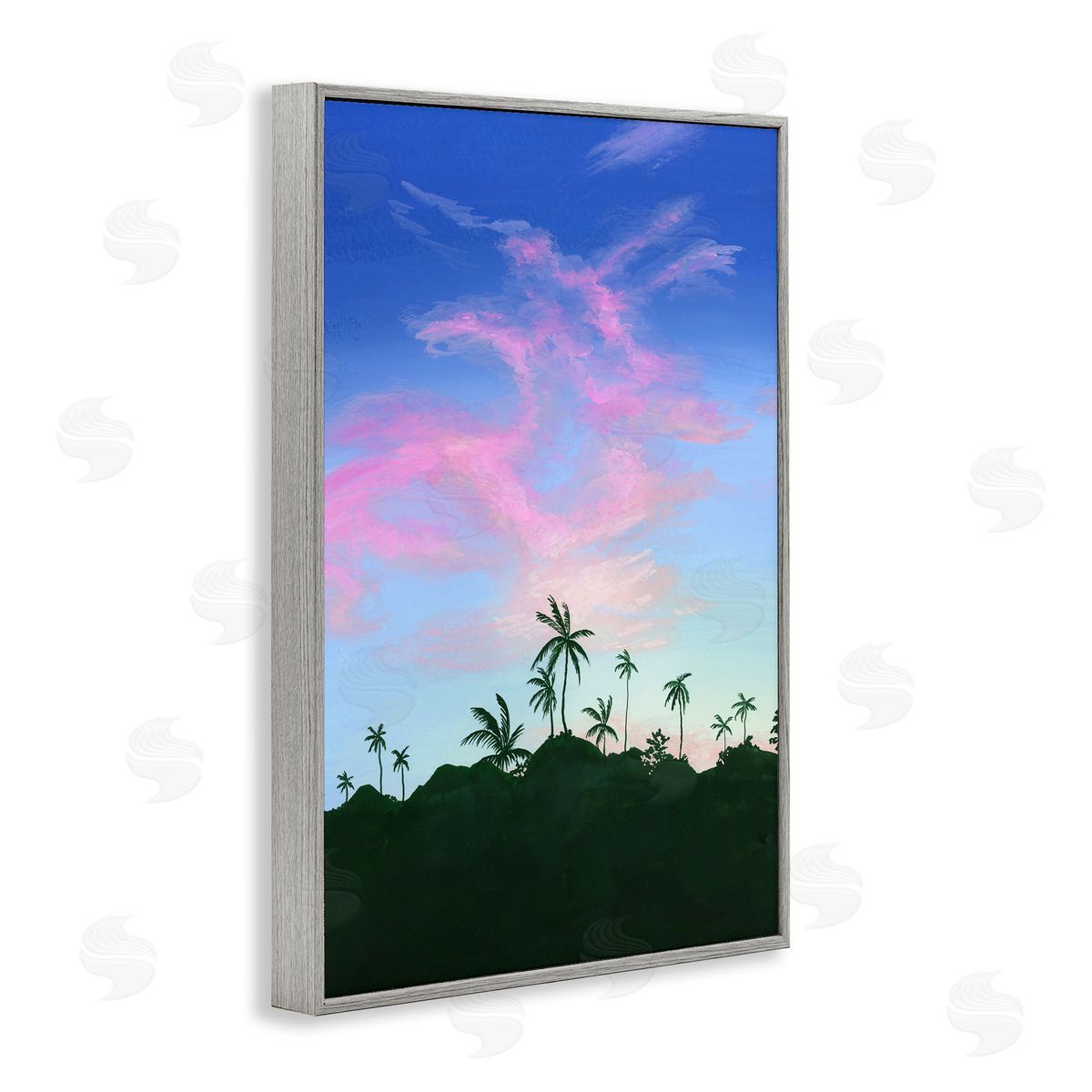 Courtney Haley Phuket Sunset Thailand Palms Canvas Wall Art Print